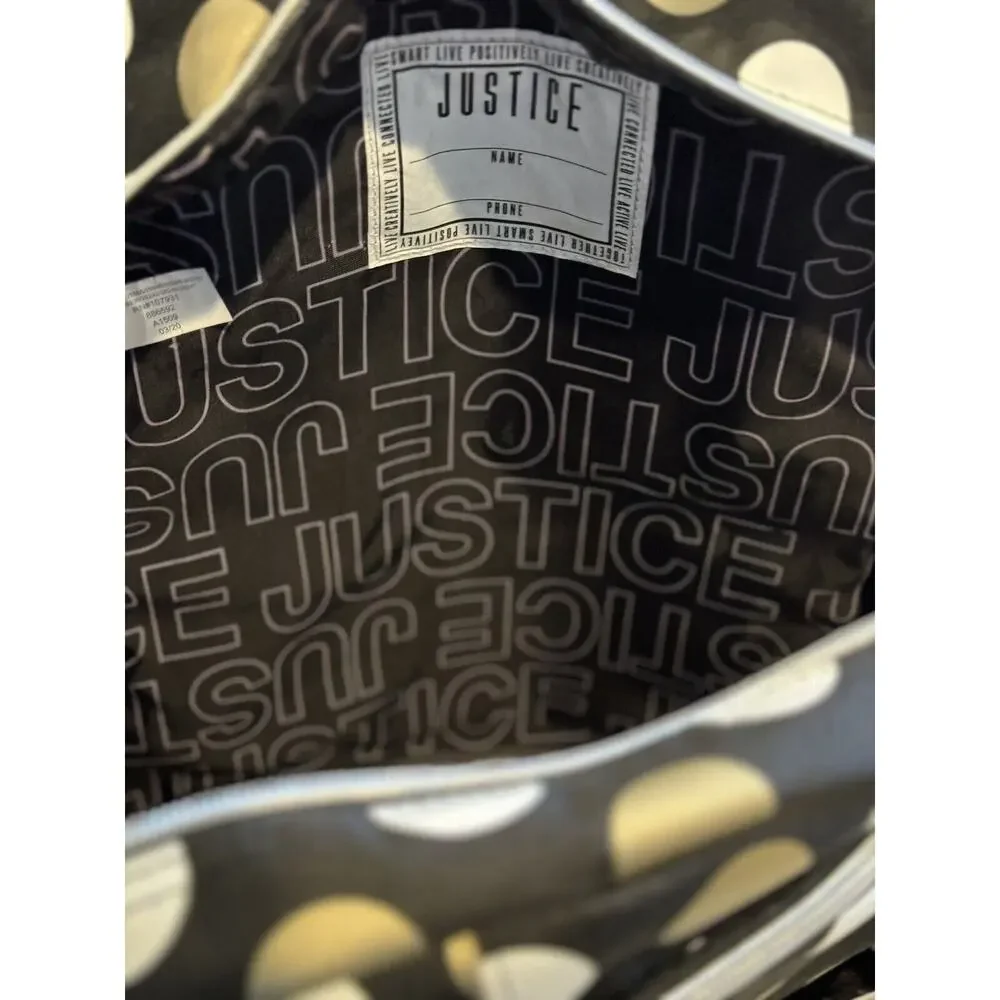 Justice Initial Backpack and Detachable Wristlet 